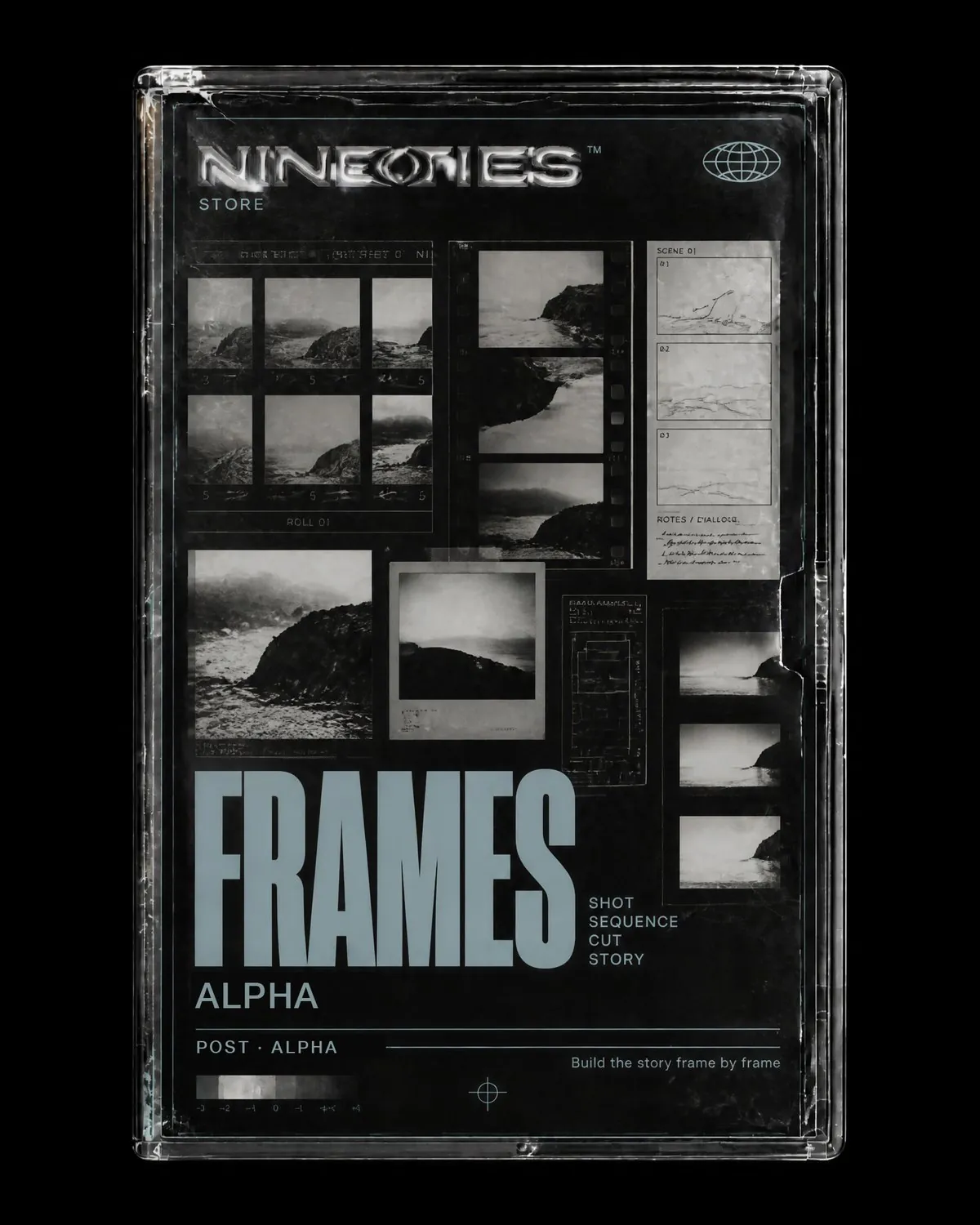 Post-produktion 9 cover vhs frames Post-produktion