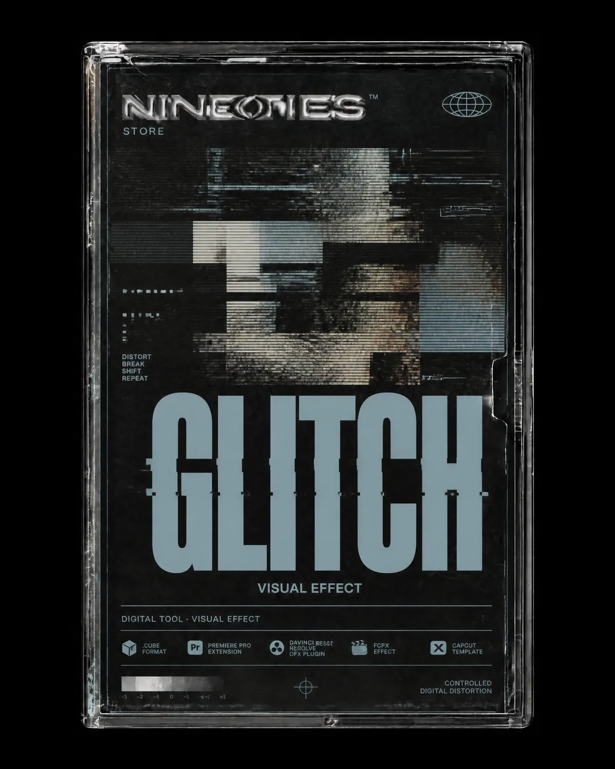 Post-produktion 3 cover vhs glitch Post-produktion