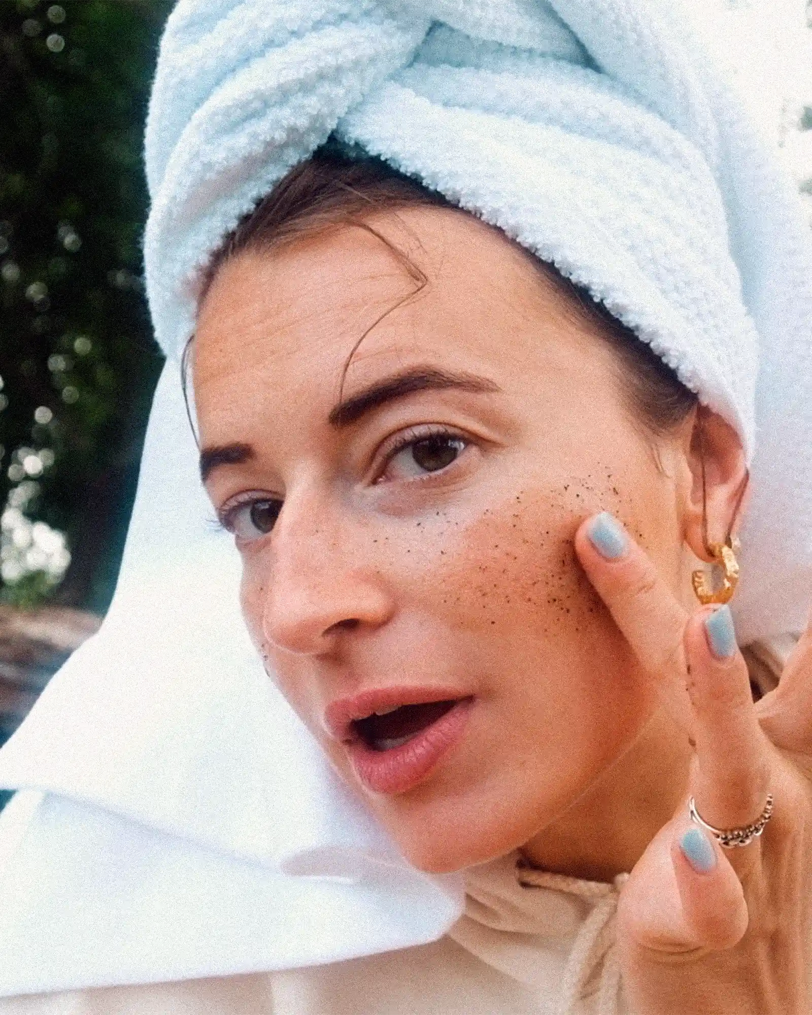 Grums skincare campaign photography by Nineties™ creative studio in Copenhagen