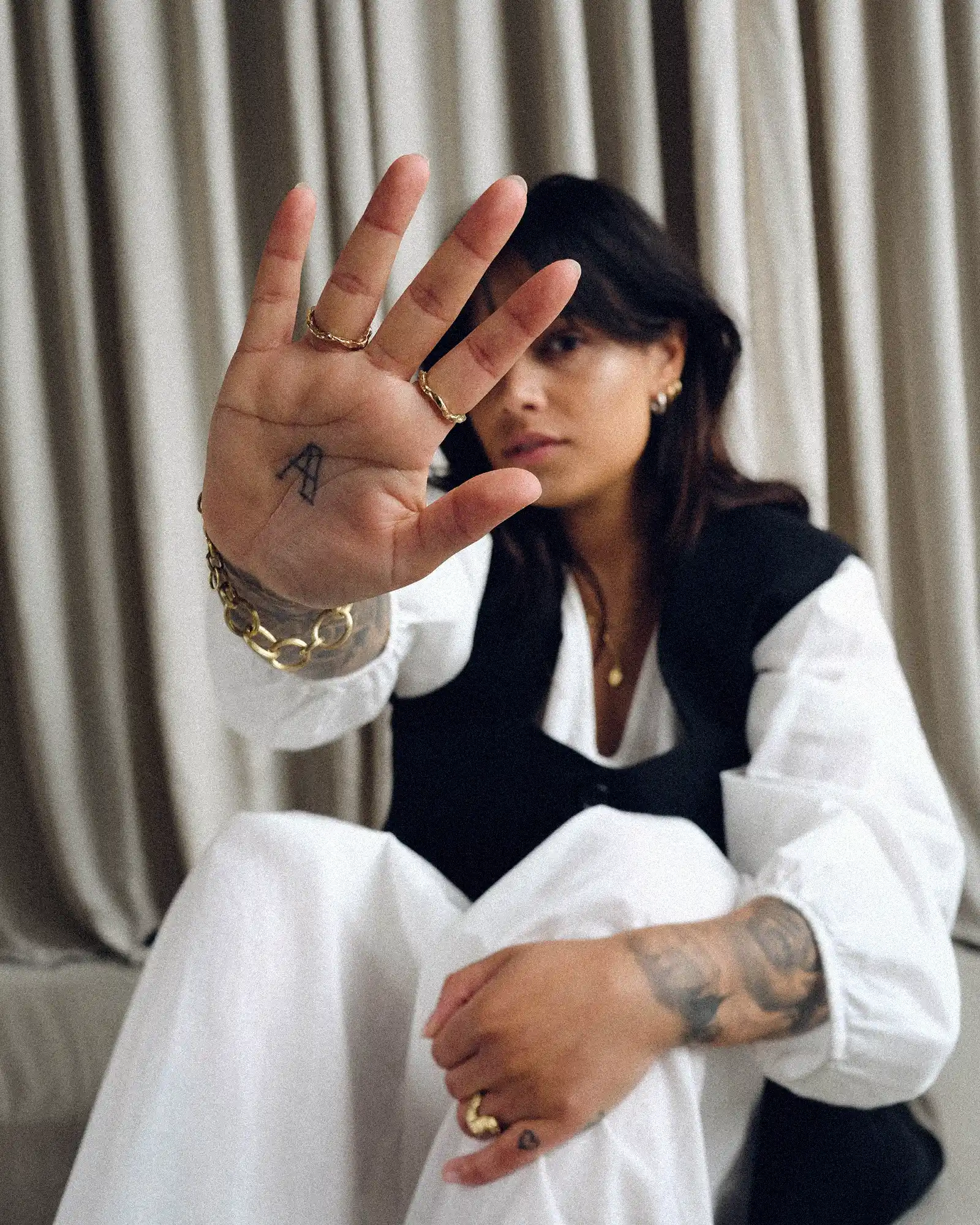 Pernille Lykke Jewellery campaign photography by Nineties™ creative studio in Copenhagen